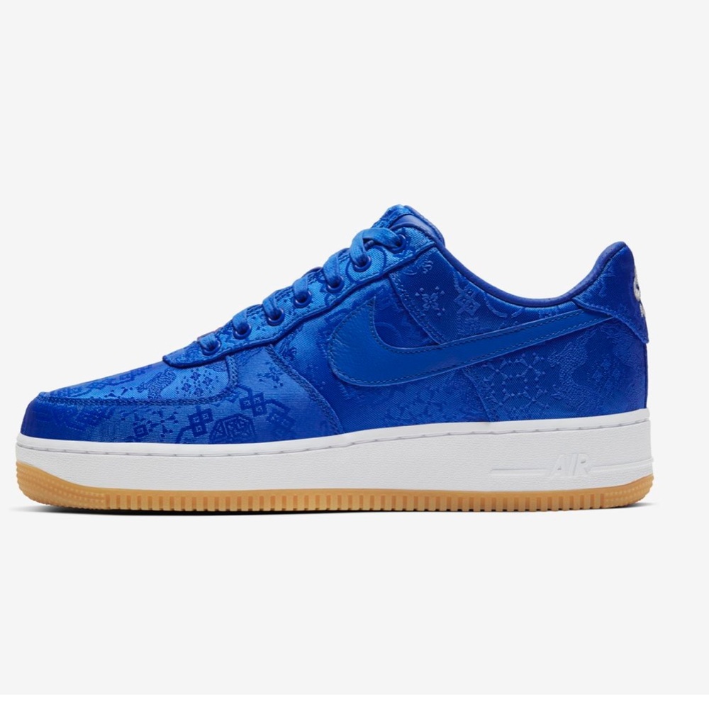 Nike Air Force 1 Low CLOT Blue Silk